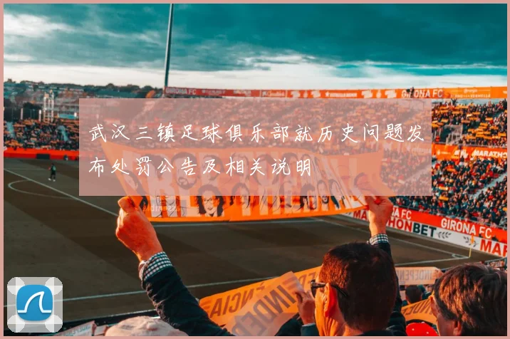 武汉三镇足球俱乐部就历史问题发布处罚公告及相关说明