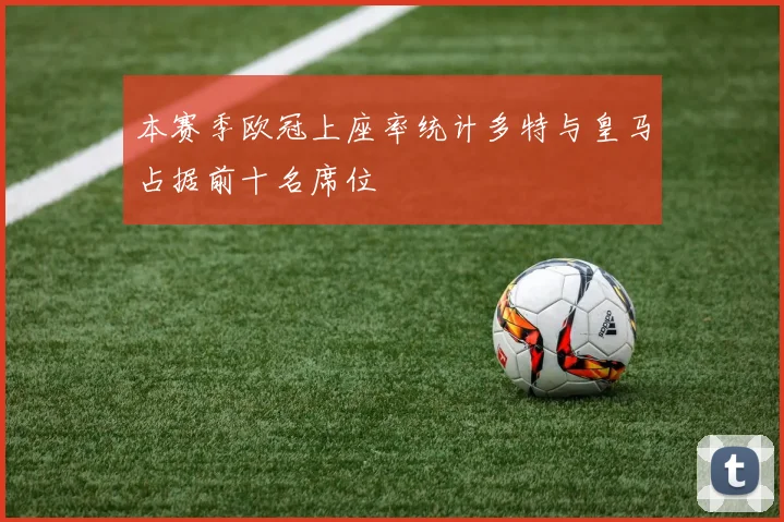 本赛季欧冠上座率统计多特与皇马占据前十名席位
